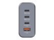 VERBATIM GNC-140 GaN Charger 140W with 2xUSB PD 140W 1xUSB PD 20W 1x USB-A QC 3.0 EU/UK/US