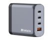 VERBATIM GNC-140 GaN Charger 140W with 2xUSB PD 140W 1xUSB PD 20W 1x USB-A QC 3.0 EU/UK/US