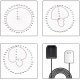 Mobilna Antena GPS GLONASS z podstawą magnetyczną| dookólna |   28dBi | 50W | FAKRA