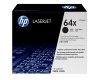 HP 64X High Yield Black Original LaserJet Toner Cartridge kaseta z tonerem 1 szt. Oryginalny Czarny