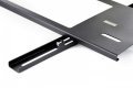 EWB200 Uchwyt ścienny stały do monitorów 40-65 cali VESA 75x75 - 800x400 40 kg slim