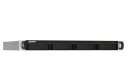 Qnap TS-432PXU-RP-2G, 1U, 4 x 2.5"/3.5" SATA , Annapurna Labs Alpine AL324 1.7GH, 2GB DDR4 UDIMM (Max. 16GB), 2 x 10GbE SFP+, 2 x 2.5GbE, Redundant PSU