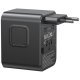 Ładowarka travel adapter 17W CC308 USB-C + USB-A 4w1 US/AU/EU/UK czarna