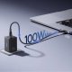 Ładowarka sieciowa Baseus EnerFill FE11 100W 2 x USB-C + USB-A - czarna