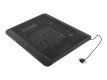 GEMBIRD PODSTAWKA CHŁODZĄCA POD NOTEBOOKA 15" 1X WENTYLATOR 12CM, PODŚWIETLENIE LED, NBS-1F15-04