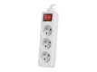 Przedłużacz Lanberg PS1-03E-0300-W (3m; kolor biały)