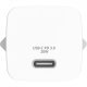 Ładowarka uniwersalna Mini GaN 20W z kablem 1m, USB-C P.D 3.0