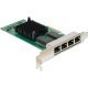 INTER-TECH Argus ST-7238 - Karta sieciowa Quad LAN Intel i350 Obliczanie sumy kontrolnej i segmentacji odciążenia VT-c VMDq SR-IOV