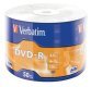 DVD-R 16x 4.7GB 50P SP Matt Silver Wrap 43788