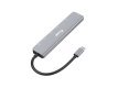 Equip 133494 stacja dokująca Przewodowa USB 3.2 Gen 1 (3.1 Gen 1) Type-C Srebrny