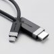 ALOGIC FUCHD2-SGR adapter kablowy 2 m HDMI Typu A (Standard) USB Type-C Szary