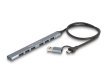 DeLOCK 64273 huby i koncentratory USB 3.2 Gen 1 (3.1 Gen 1) Type-C 5000 Mbit/s Szary