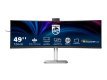 Philips 49B2U6900CH/00 monitor komputerowy 124 cm (48.8") 5120 x 1440 px Dual QHD LCD Czarny