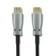 Qoltec 50472 kabel HDMI 20 m HDMI Typu A (Standard) Czarny, Srebrny