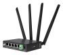 Edimax D4G-7459AC router bezprzewodowy Dual-band (2.4 GHz/5 GHz) 4G Czarny