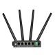 Edimax D4G-7459AC router bezprzewodowy Dual-band (2.4 GHz/5 GHz) 4G Czarny