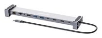 Manhattan 190398 stacja dokująca Przewodowa USB 3.2 Gen 1 (3.1 Gen 1) Type-C Szary