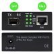 Dwukierunkowy Media Konwerter SWITCH Ethernet 1x RJ45 1x SFP | 1000Mb/s | 5V