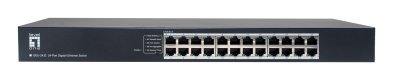 LevelOne GEU-2432 Nie zarządzany Gigabit Ethernet (10/100/1000) 1U Szary