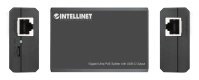 INTELLINET Gigabit Ultra PoE-Splitter mit USB-C-Ausgang 45W