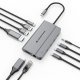 Conceptronic DONN34G stacja dokująca Przewodowa USB 3.2 Gen 2 (3.1 Gen 2) Type-C Szary