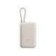 Power bank 10000mAh Tan
