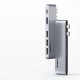Ugreen  wielofunkcyjny HUB 2x USB Typ C na USB Typ C PD (Thunderbolt 3, 100W, 4K@60 Hz, 10 Gbps) / HDMI 4K@30 Hz / 3x USB 3.0 do MacBook Pro / Air szary