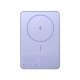 PowerBank Super Slim Magnetic 5000 fioletowy