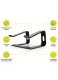 Port Designs 901103 stojak na laptop Podstawka na notebooka Aluminium, Czarny 39,6 cm (15.6")