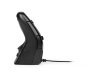Mysz pionowa Bakker Elkhuizen DXT 3 - ergonomiczna, prawo- i leworęczna - optyczna - 7 przycisków - bezprzewodowa, przewodowa - 2,4 GHz, USB-C - odbiornik bezprzewodowy (USB)