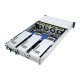 Platforma Asus Rack (2U) RS720A-E12-RS24U AMD Epyc 9004 (24x NVMe, 2xM.2, 3xGPU, 2x10Gbe, IPMI, 1+1 2600W)