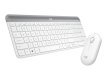 Logitech MK470 klawiatura Dołączona myszka Uniwersalne RF Wireless QWERTZ Niemiecki Biały