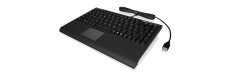 KeySonic ACK-540U+ (UK) klawiatura Biuro USB QWERTY British English Czarny
