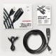 ADR-220 Przedłużacz aktywny USB-A (wtyk) - USB-A (gniazdo) 20 m, USB 2.0, opcjonalne zasilanie 5V (jack), możliwość łączenia