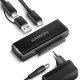 ADSA-FPX Adapter USB-C 10Gbps SATA 6G 2.5/3.5 cala SSD/HDD FASTPORT X, w tym zasilacz, 60cm USB-C/USB-A kabel