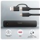 ADSA-FPX Adapter USB-C 10Gbps SATA 6G 2.5/3.5 cala SSD/HDD FASTPORT X, w tym zasilacz, 60cm USB-C/USB-A kabel