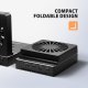 ADSA-M2C22 ALU Stacja dokująca USB-C 3.2 Gen2x2 dla 2x M.2 NVMe/SATA SSD z funkcją klonowania dysków bez komputera, z wentylatorem chłodzącym