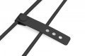 Kabel połączeniowy silikonowy USB-C - USB-C, USB 2.0 60W, 0,5m Czarny