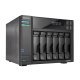 Asustor LOCKERSTOR 6 NAS Komputer stacjonarny Intel® Celeron® N5105 8 GB DDR4 HDD ADM Czarny