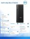 Stacja robocza Dell Pro Max Micro FCM2250 Win 11 Pro Intel U7 265/16GB/512GB/NVIDIA RTX A400/WLAN + BT/Wireless Kb & Mouse/280W/vPro/3Y ProSupport