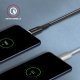 BUCM-AM15AB Kabel USB-C - USB-A 1,5 m, USB 2.0, ładowanie 3A QC3.0/AFC/FCP, aluminiowe wtyki, w oplocie, czarny