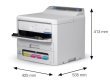 Drukarka EP-C800RDW kolor A4/34ppm/3.8pl/(W)LAN/PCL6
