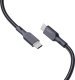 CB-KCC101 kabel USB-C - USB-C 1m 100W PD 5A 20V kevlar + nylonowy oplot