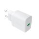 Ładowarka sieciowa USB 30W 1x USB-C BIAŁA