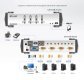 Przełącznik 4-portowy PS/2-USB VGA/Aud KVMP W/OSD