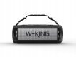 Głośnik bezprzewodowy Bluetooth W-KING D8 czarno -srebrny