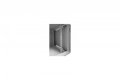 Szafa wisząca jednosekcyjna 19 6U 368/600/450mm, drzwi metalowe, szara (RAL7035), zmontowana