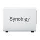 NAS Synology DS223j; Tower; 2x (3.5" SATA HDD); Realtek RTD1619B; ,1 GB DDR4, 1x 1GbE RJ-45