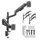Uchwyt na 2 monitory 17-32 cali ER-692 B