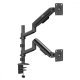 Uchwyt na 2 monitory 17-32 cali ER-692 B